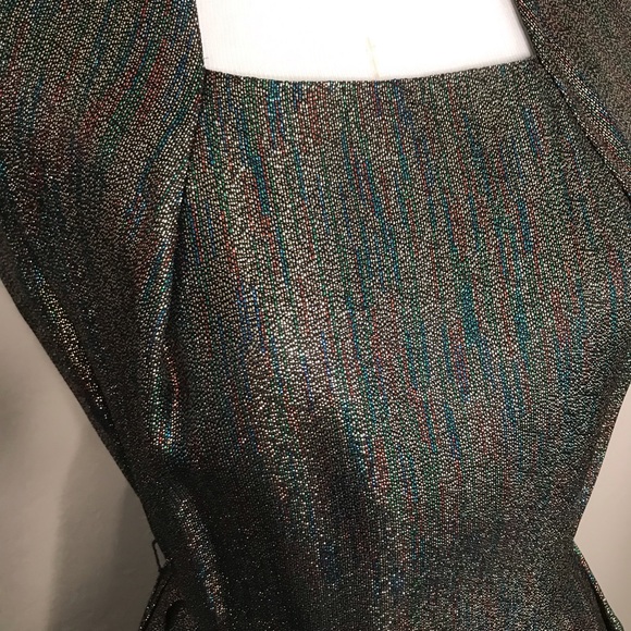 Vintage 50s Lurex Party Dress - Picture 6 of 8